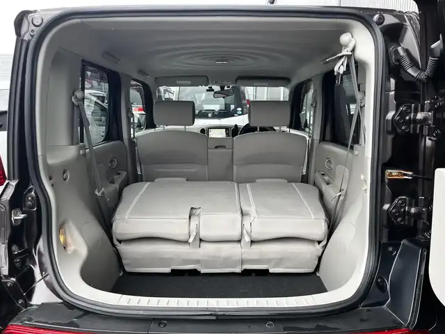 日産 キューブ 15X Mセレクション 滋賀県 2009(平21)年 11.2万km ビターショコラ 禁煙車/純正HDDナビ/・HS511D-W/・DVD/CD/USB/フルセグ/Bluetooth/スマートキー/プッシュスタート/ETC/フォグライト/ドライブレコーダー/電動格納ミラー/ベンチシート