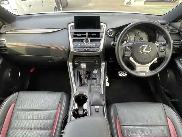 レクサス ＮＸ 300h Fスポーツ 宮城県 2015(平27)年 10.6万km ソニッククォーツ 4WD/純正ナビ/パノラミックビューモニター/D/Nパワーシート/D/Nシートヒーター/D/Nクーラーシート/ステアリングヒーター/ETC/アダプティブクルーズコントロール/レーンディパーチャーアラート/プリクラッシュセーフティー/パドルシフト/パワーバックドア/ドライブレコーダー前後/オートライト/オートハイビーム/純正マット/純正AW