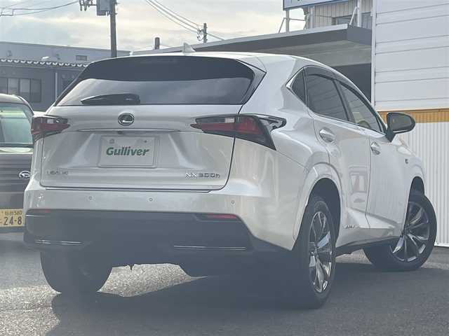 レクサス ＮＸ 300h Fスポーツ 宮城県 2015(平27)年 10.6万km ソニッククォーツ 4WD/純正ナビ/パノラミックビューモニター/D/Nパワーシート/D/Nシートヒーター/D/Nクーラーシート/ステアリングヒーター/ETC/アダプティブクルーズコントロール/レーンディパーチャーアラート/プリクラッシュセーフティー/パドルシフト/パワーバックドア/ドライブレコーダー前後/オートライト/オートハイビーム/純正マット/純正AW