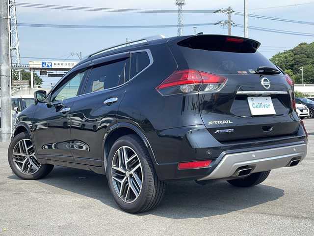 日産 エクストレイル オーテック 山口県 2019(平31)年 15.6万km ダイヤモンドブラック 純正９型ＳＤナビ　/電動リアゲート　/全席ヒートシーター　/レザーシート　/ステアリングリモコン　/バックカメラ　/ＬＥＤオートライト　/コーナーセンサー　/フルセグテレビ　/ＥＴＣ　/横滑り防止装置　/純正フロアマット