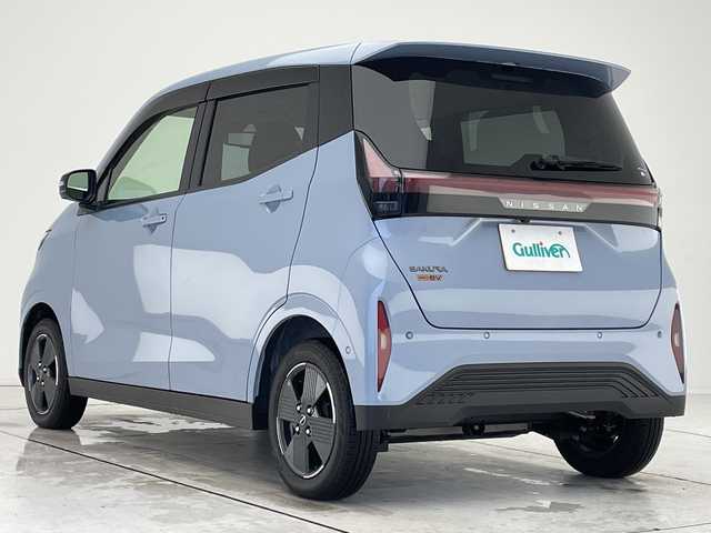 日産 サクラ X 愛知県 2025(令7)年 0.1万km ライトブルー 純正9型ナビ/全方位カメラ/バックカメラ/コーナーセンサー/純正アルミホイール/LEDヘッドライト/ドライブレコーダー/ETC/衝突軽減システム/フルセグ/CD DVD/Bluetooth/ステアリングスイッチ/スマートキー/プッシュスタート