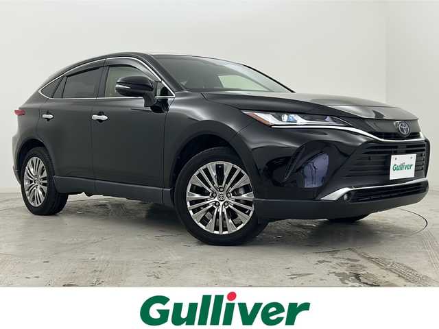 トヨタ ハリアー ハイブリッド Z 宮城県 2020(令2)年 7.5万km ブラック 禁煙車/JBLプレミアムサウンド/トヨタセーフティセンス/・プリクラッシュセーフティ/・レーントレーシングアシスト/・レーダークルーズコントロール/・オートハイビームアシスト/・ブラインドスポットモニター/・リアクロストラフィックアラート/ヘッドアップディスプレイ/クリアランスソナー/純正12.3インチナビ/・USB.BT.AUX.Miracast/フルセグTV/バックカメラ/デジタルインナーミラー（ドラレコ内臓）/パワーバックドア/ハーフレザーシート/D席パワーシート/LEDヘッドライト/LEDフォグランプ/ビルトインETC2.0/アイドリングストップ/横滑り防止装置/ステアリングスイッチ/プッシュスタート/スマートキー/純正19インチアルミホイール/純正フロアマット