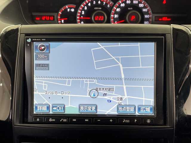 トヨタ ヴォクシー ZS 煌Ⅱ 栃木県 2011(平23)年 12.8万km ブラック 純正8インチメモリナビ（NHZN-X61G）/（フルセグTV/Bluetooth/CD/DVD）/エンジンスターター/字光式ナンバーキット/パドルシフト/両側パワースライドドア/スタッドレスAWセット積み込み