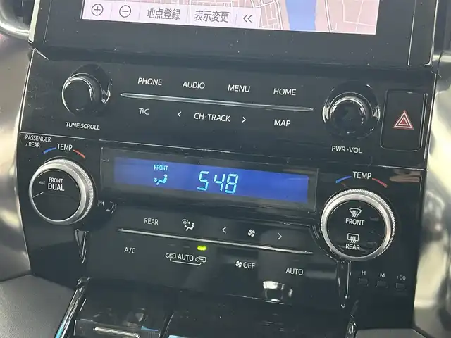 トヨタ アルファード S Cパッケージ 福井県 2021(令3)年 6.2万km ホワイトパールクリスタルシャイン 純正ナビ　/ＣＤ　ＤＶＤ　ＢＴ　AppleCarPlay/バックカメラ　/純正フリップダウン　/前後ドライブレコーダー　/デジタルインナーミラー　/スマートキー　/両側パワースライドドア　　/レーンキープアシスト　/アダプティブクルーズコントロール/前後コーナーセンサー/レザーシート/シートヒーター /エアーシート/パワーシート/電動パーキング