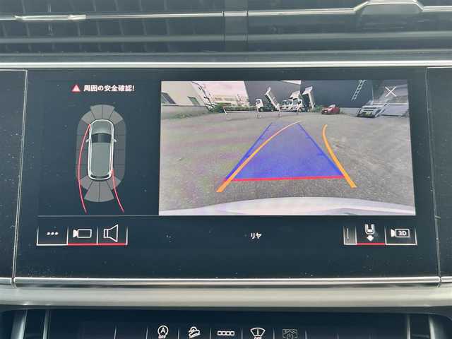 アウディ Ｑ７ 道央・札幌 2021(令3)年 5.8万km グレイシアホワイトメタリック ・4WD/・純正ナビ/フルセグTV/BT/・全方位カメラ/・サンルーフ/・ドライブレコーダー/・社外エンジンスターター /・パワーバックドア/・アダプティブドライブアシスト/・接近警告/・レーン逸脱警告/・サイドアシスト/・アイドリングストップ/・パドルシフト/・パーキングエイド/・レザーシート/・前席パワーシート/・前席シートヒーター/・横滑り防止/・プッシュスタート/・スマートキー/・ドアバイザー