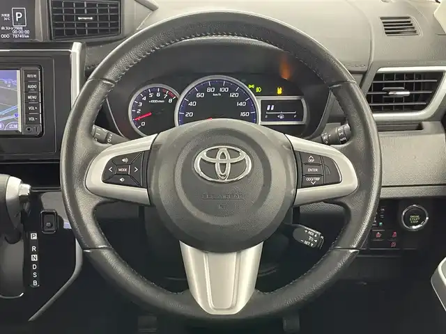 トヨタ タンク カスタムG S 愛知県 2018(平30)年 7.7万km ブラックマイカ/マゼンダベリーメタリック 純正ナビ　地デジ　Ｂｌｕｅｔｏｏｔｈ　バックカメラ　両側電動スライドドア　衝突軽減　クルーズコントロール　ビルトインＥＴＣ　純正ドラレコ　サマータイヤ純正アルミホイール付き　ＨＩＤヘッドライト　禁煙車
