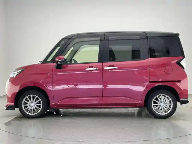 トヨタ タンク カスタムG S 愛知県 2018(平30)年 7.7万km ブラックマイカ/マゼンダベリーメタリック 純正ナビ　地デジ　Ｂｌｕｅｔｏｏｔｈ　バックカメラ　両側電動スライドドア　衝突軽減　クルーズコントロール　ビルトインＥＴＣ　純正ドラレコ　サマータイヤ純正アルミホイール付き　ＨＩＤヘッドライト　禁煙車