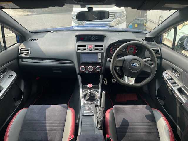 スバル ＷＲＸ ＳＴＩ STI タイプS 愛知県 2014(平26)年 3.1万km WRブルーパール ワンオーナー/社外HDDナビ（AVIC-ZH077W）/AMFM/CD/DVD/BT/SD/USB/フルセグ/ETC/プッシュスタート/レーダー探知機/LEDヘッドライト/ハーフレザーシート/純正18インチAW/純正フロアマット/保証書/取扱説明書/スペアキー