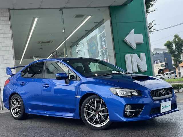 スバル ＷＲＸ ＳＴＩ STI タイプS 愛知県 2014(平26)年 3.1万km WRブルーパール ワンオーナー/社外HDDナビ（AVIC-ZH077W）/AMFM/CD/DVD/BT/SD/USB/フルセグ/ETC/プッシュスタート/レーダー探知機/LEDヘッドライト/ハーフレザーシート/純正18インチAW/純正フロアマット/保証書/取扱説明書/スペアキー