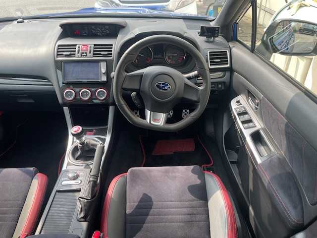 スバル ＷＲＸ ＳＴＩ STI タイプS 愛知県 2014(平26)年 3.1万km WRブルーパール ワンオーナー/社外HDDナビ（AVIC-ZH077W）/AMFM/CD/DVD/BT/SD/USB/フルセグ/ETC/プッシュスタート/レーダー探知機/LEDヘッドライト/ハーフレザーシート/純正18インチAW/純正フロアマット/保証書/取扱説明書/スペアキー