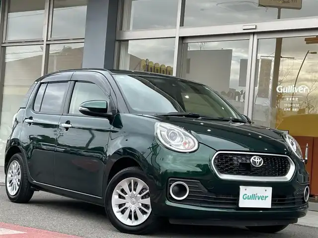 トヨタ パッソ モーダ　S 香川県 2017(平29)年 4.3万km ダークエメラルドマイカ 純正SDナビ/【Bluetooth/CD】/ワンセグテレビ/バックカメラ/スマートアシスト/プッシュスタート/LEDヘッドライト/スマートキー/純正フロアマット/ETC