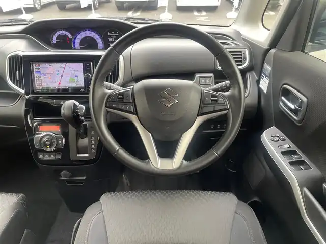 スズキ ソリオ バンディット HV MV Dカメラ ブレーキS 埼玉県 2018(平30)年 9.4万km ピュアホワイトP /社外メモリナビ//フルセグTV//バックカメラ//CD/DVD/Blu-ray/Bluetooth//両側パワースライドドア//クルーズコントロール//スマートキー×2//LEDヘッドライト//運転席シートヒーター//衝突軽減ブレーキ//車線逸脱警報//W.サイドエアバッグ//ABS//横滑り防止装置//アイドリングSTOP//革巻きステアリング//オートライト//Fフォグランプ//プライバシーガラス//ドアバイザー//社外14インチAW//新車時保証書//取扱説明書//ナビ取説