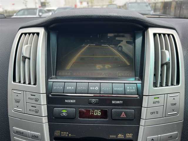 トヨタ ハリアー 240G Lパッケージ 大阪府 2008(平20)年 15万km 黒 サンルーフ/黒革/Dパワーシート/純正ナビ/TV/バックカメラ/CD/DVD/社外19インチAW/ETC