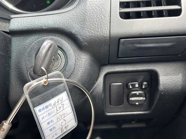 トヨタ ハリアー 240G Lパッケージ 大阪府 2008(平20)年 15万km 黒 サンルーフ/黒革/Dパワーシート/純正ナビ/TV/バックカメラ/CD/DVD/社外19インチAW/ETC