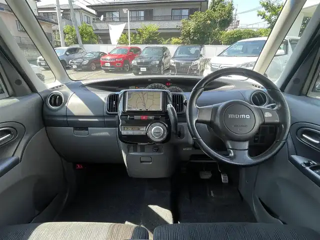 ダイハツ タント カスタム RS 熊本県 2010(平22)年 8万km ミスティックブルーマイカアロワナ ワンオーナー/社外ナビ/（フルセグTV/Bluetooth/CD/DVD）/左側パワースライドドア/ウィンカーミラー/純正15インチAW/ABS/盗難防止装置/保証書/取扱説明書