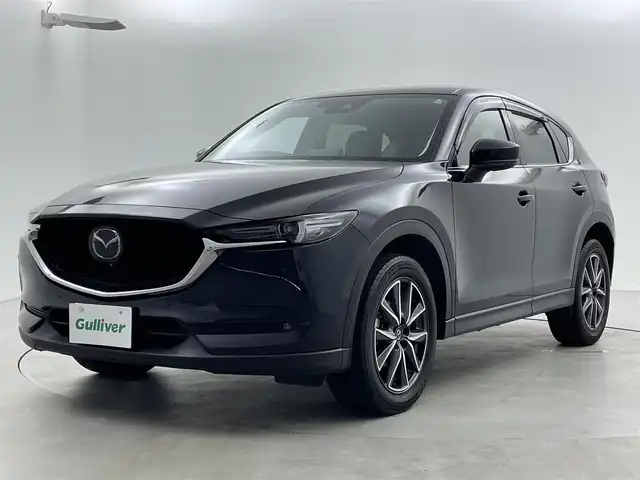 マツダ ＣＸ－５ XD Lパッケージ 福井県 2021(令3)年 1.7万km ジェットブラックマイカ ワンオーナー/ｉＡＣＴＩＶＳＳＥＮＳＥ/レーダークルーズコントロール/マツダコネクトナビ/（BT/USB/FM/AM）/フルセグＴＶ/アラウンドビューカメラ/ステアリングスイッチ/ETC/パドルシフト/パワーシート/シートヒーター/合皮シート/純正フロアマット/純正アルミホイール/ドアバイザー/アイドリングストップ/取扱説明書/保証書