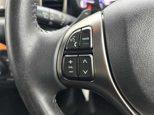 スズキ スペーシア カスタム Z ターボ 大阪府 2017(平29)年 8.3万km ブルーイッシュブラックパール3 純正ＳＤナビ/（フルセグ／ＣＤ／ＤＶＤ）/クルーズコントロール/ベンチシート/片側パワースライドドア/純正フロアマット/アイドリングストップ/保証書/取扱説明書/記録簿/ＥＴＣ