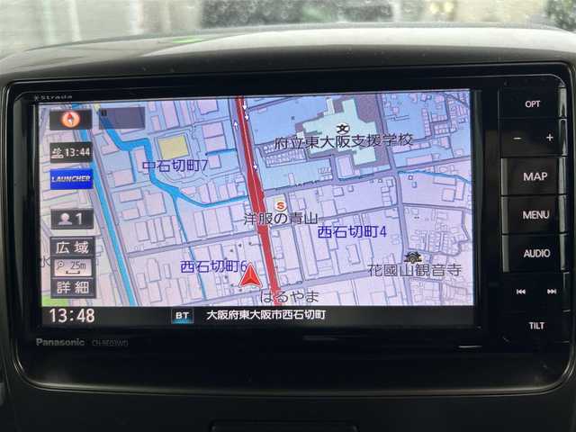 スズキ スペーシア カスタム Z ターボ 大阪府 2017(平29)年 8.3万km ブルーイッシュブラックパール3 純正ＳＤナビ/（フルセグ／ＣＤ／ＤＶＤ）/クルーズコントロール/ベンチシート/片側パワースライドドア/純正フロアマット/アイドリングストップ/保証書/取扱説明書/記録簿/ＥＴＣ