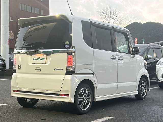 ホンダ Ｎ ＢＯＸ カスタム G Aパッケージ 京都府 2014(平26)年 11.9万km プレミアムホワイトパール 〇スマートキー/〇バックカメラ/〇ETC/〇純正ナビ/〇純正フロアマット/〇チップアップシート/〇Bluetooth