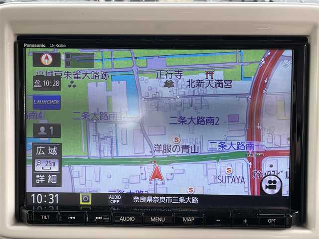 スズキ ラパン モード 奈良県 2021(令3)年 0.8万km ノクターンブルーパール/ホワイト 2トーンルーフ 純正ナビ【ＣＮ－ＲＺ８６５】(フルセグTV/BT/SD)/前席シートヒーター/プッシュスタート/衝突軽減システム/レーンキープアシスト/アイドリングストップ/クリアランスソナー/前後ドラレコ/バックカメラ/スペアキーｘ１/横滑り防止システム/革ステアリング/純正フロアマット/保証書・取説