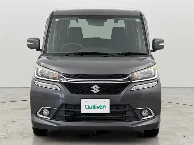 スズキ ソリオ バンディット HV MV Dカメラ ブレーキS 福岡県 2017(平29)年 2.8万km ミネラルグレーM 社外ナビ　/バックカメラ　/ＥＴＣ　/前ドライブレコーダー　/両側パワースライドドア　/クルーズコントロール　/衝突被害軽減システム　/レーンキープ　/横滑り防止装置　/前席シートヒーター　/純正１５インチアルミ　/ＡＢＳ