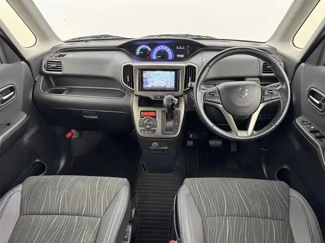 スズキ ソリオ バンディット HV MV Dカメラ ブレーキS 福岡県 2017(平29)年 2.8万km ミネラルグレーM 社外ナビ　/バックカメラ　/ＥＴＣ　/前ドライブレコーダー　/両側パワースライドドア　/クルーズコントロール　/衝突被害軽減システム　/レーンキープ　/横滑り防止装置　/前席シートヒーター　/純正１５インチアルミ　/ＡＢＳ
