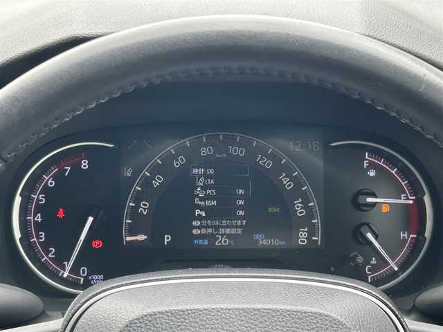 トヨタ ＲＡＶ４ G Zパッケージ 滋賀県 2019(令1)年 3.4万km ホワイトパールクリスタルシャイン ガソリン/4WD(F4)/CVT/モデリスタエアロ/パノラマムーンルーフ/9インチ純正ナビ【NSZT-Y68T】/バックカメラ/ETC/ＴＶキャンセラー/ＴｏｙｏｔａＳａｆｅｔｙＳｅｎｓｅ/・プリクラッシュブレーキアシスト	/・踏み間違い防止アシスト/・リヤクロストラフィックオートブレーキ/・ブラインドスポットモニター/・レーンキープアシスト/・レーダークルーズコントロール/・標識検知機能/運転席・助手席シートヒーター/デジタルインナーミラー	/電動格納ミラー/電動リアゲート/電動パーキング/ブレーキホールド/革巻きステアリング/ステアリングスイッチ/オートライト/LEDヘッドライト/フロントフォグ/フルオートエアコン/プッシュスタート/スマートキー/スペアキー/純正フロアマット/ドアバイザー/シートメモリー/パワーシート