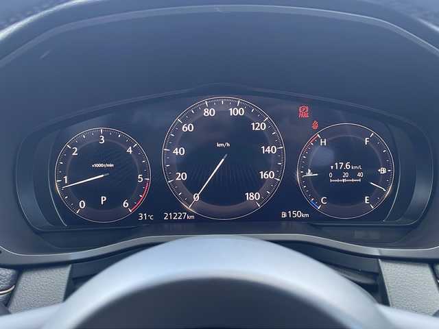 マツダ ＣＸ－６０ XD Lパッケージ 山口県 2023(令5)年 2.2万km ロジウムホワイトプレミアムメタリック マツダコネクト/・AM/FMラジオ/・Bluetooth/・スマートフォン連携【Apple CarPlay/Android Auto】/・フルセグテレビ/・HDMI/アラウンドビューモニター/マツダ・ハーモニック・アコースティックス/ETC/ドライブレコーダー/LEDヘッドランプ/オートライト/オートマチックハイビーム/電動パーキング/オートブレーキホールド/アイドリングストップ/全席シートヒーター/メモリー付パワーシート/100V電源/USB入力端子/電動リアゲート/20インチ純正アルミホイール/社外フロアマット/スマートキー【スペアキー有】/プッシュアップスタート/スマートブレーキサポート/レーンアシスト/追従有クルーズコントロール/横滑り防止装置/盗難防止装置/取扱説明書/保証書/記録簿/ワンオーナー