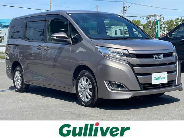 トヨタ ノア G 道東・釧路十勝 2020(令2)年 9.7万km アバンギャルドブロンズメタリック 4WD/寒冷地仕様/純正ナビ　/　(AM/FM/CD/DVD/BT)/純正エンジンスターター/ビルトインETC/バックカメラ/両側パワースライドドア/シートヒーター/茶色シート/純正15インチAW/純正フロアマット/ステアリングスイッチ/ドアバイザー/MTモード付AT/アイドリングストップ/パーキングアシスト/クルーズコントロール/コーナーセンサー/レーンキープアシスト/オートライト/オートマチックハイビーム/ライトレベライザー/フォグランプ/盗難防止装置/ABS/横滑り防止装置/スペアキー/USB入力端子