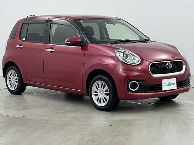 トヨタ パッソ モーダ　S 道央・札幌 2016(平28)年 8.7万km マゼンタベリーマイカM ・4WD/・純正ナビ&CD&DVD&BT&SD/・バックカメラ/・スマートアシスト/・アイドリングストップ/・純正ドライブレコーダー/・ビルトインETC/・純正フロアマット/・プッシュスタート/・LEDヘッドライト/・スマートキー/・スペアキー/・純正エンジンスターター