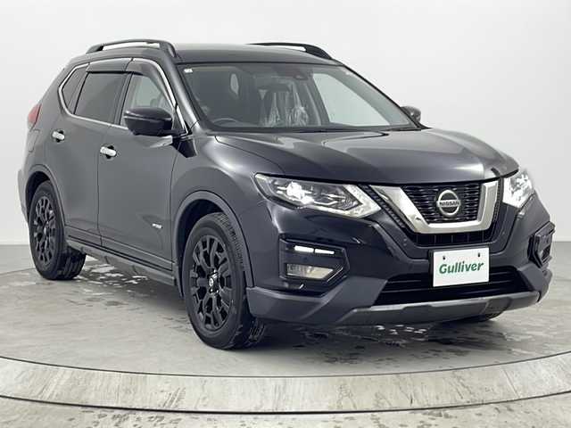日産 エクストレイル ハイブリッド 20Xi エクストリーマーX 熊本県 2020(令2)年 6.1万km ダイヤモンドブラック ワンオーナー　/純正ナビMM519D-L（ＣＤ・ＤＶＤ・フルセグ・ＢＴ・ＳＤ・ＡＵＸ）/全周囲カメラ　/純正前方ドライブレコーダー（DJ4ーD）　/ビルトインＥＴＣ　/レーダークルーズコントロール　/プロパイロット/衝突軽減ブレーキ/先行車発進お知らせ機能/横滑り防止/ダウンヒルアシスト/全席シートヒーター/パワーバックドア　/デジタルインナーミラー/前後クリアランスソナー/ルーフレール/純正フロアマット/純正１８インチAW/オートライト/LEDヘッドライト/フォグランプ/スマートキー/プッシュスタート/スペアキー1本/保証書