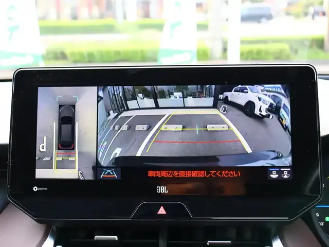 トヨタ ハリアー ハイブリッド Z レザーパッケージ 福島県 2022(令4)年 2.7万km プレシャスブラックパール  純正ディスプレイオーディオ/　    (ナビ・フルセグTV・BT)/ JBLサウンドシステム/ ドライブレコーダー/ 全 方 位 カ メ ラ/ デジタルインナーミラー/ 2.0 E T C/ 黒 革 シ ー ト/ 前左右シートヒーター/エアシート/ 前左右パワーシート/ パワーバックドア/ レーダークルーズコントロール/ トヨタセーフティ/ 寒 冷 地 仕 様/ 純正１９インチアルミホイル/ 純正LEDヘッドライト/ 純正フォグランプ/ 新 車 保 証 書/ 取 扱 説 明 書/ R7車検時記録簿有
