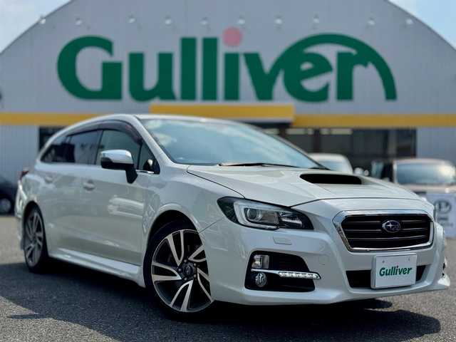 スバル レヴォーグ 1．6GT－S アイサイト 滋賀県 2014(平26)年 10.6万km クリスタルホワイトP 純正フルセグナビ/　フルセグ  Bluetooth CD DVD/バックカメラ/EyeSight Ver3/プリクラッシュブレーキ/全車速追従機能付クルーズコントロール/アクティブレーンキープ/AT誤発進抑制制御/AT後発進抑制制御/車線逸脱警報/ふらつき警報/先行車発進お知らせ/定速クルーズコントロール/パドルシフト/ETC/レザーシート（黒）/純正フロアマット/純正18インチアルミ/スマートキー×2/プッシュスタート/