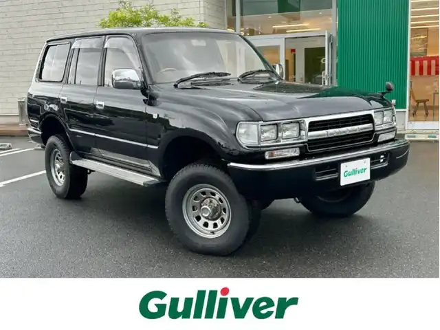 トヨタ ランドクルーザー VX－LTD スペシャルP 岡山県 1994(平6)年 19.8万km ダークグリーンマイカ 社外ナビ/社外ETC/サンルーフ/スペアキー/クルーズコントロール/フルセグTV/純正フロアマット/リフトシート/ドアバイザー/ランバーサポート【D席】/横滑り防止装置