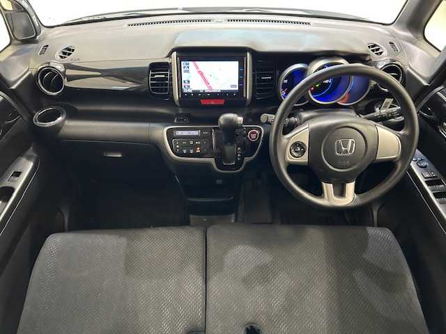 ホンダ Ｎ ＢＯＸ カスタム G SSパッケージ 宮城県 2014(平26)年 8.6万km プレミアムホワイトパール 両側電動スライドドア/CTBA（シティブレーキアクティブシステム）/純正ナビ/バックカメラ/Bluetooth/CD/DVD/フルセグTV/キセノンライト/フォグライト/スマートキー/スペアキー/オートライト/オートエアコン/電動格納ミラー/ドアバイザー