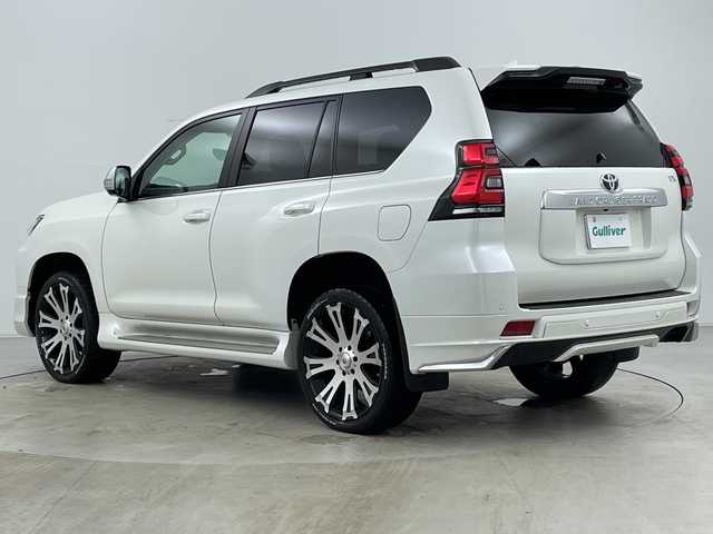 トヨタ ランドクルーザー プラド TX Lパッケージ 道央・札幌 2023(令5)年 3.7万km ホワイトパールクリスタルシャイン ・4WD/・寒冷地仕様/・純正ディスプレイオーディオナビ(BT&Miracast&スマホ連携)/・全方位モニター/・サンルーフ/・モデリスタエアロ(F.R)/・トヨタセーフティセンス/・D/N席パワーシート/・D/N席シートヒーター/・D/N席ベンチレーション/・サンルーフ/・ルーフレール/・ドアミラーヒーター/・純正エンジンスターター/・スマートキー/・スペアキー/・社外AW22インチ/・ワンオーナー