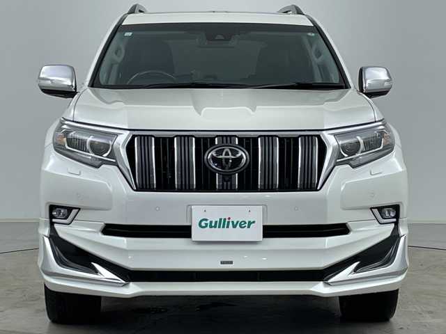 トヨタ ランドクルーザー プラド TX Lパッケージ 道央・札幌 2023(令5)年 3.7万km ホワイトパールクリスタルシャイン ・4WD/・寒冷地仕様/・純正ディスプレイオーディオナビ(BT&Miracast&スマホ連携)/・全方位モニター/・サンルーフ/・モデリスタエアロ(F.R)/・トヨタセーフティセンス/・D/N席パワーシート/・D/N席シートヒーター/・D/N席ベンチレーション/・サンルーフ/・ルーフレール/・ドアミラーヒーター/・純正エンジンスターター/・スマートキー/・スペアキー/・社外AW22インチ/・ワンオーナー