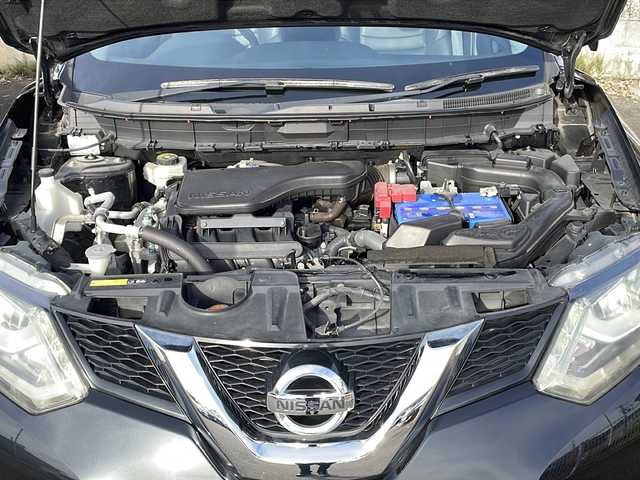 日産 エクストレイル 20X エマージェンシーブレーキ 福島県 2015(平27)年 6.3万km ダイヤモンドブラック 2WD4WD切替有 7人乗 純正ナビ フルセグTV Bluetooth バックカメラ 衝突軽減ブレーキ シートヒーター ETC コーナーセンサー オートライト フォグランプ カプロンシート スマートキー
