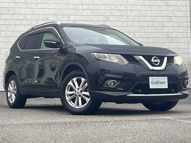 日産 エクストレイル 20X エマージェンシーブレーキ 福島県 2015(平27)年 6.3万km ダイヤモンドブラック 2WD4WD切替有 7人乗 純正ナビ フルセグTV Bluetooth バックカメラ 衝突軽減ブレーキ シートヒーター ETC コーナーセンサー オートライト フォグランプ カプロンシート スマートキー
