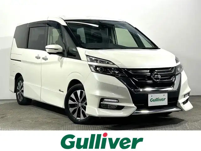 日産 セレナ ハイウェイスター Vセレクション 大阪府 2017(平29)年 6.1万km ブリリアントホワイトパール プロパイロット 純正ナビ(フルセグ/DVD再生/Blu-ray/Bluetooth) 衝突軽減 後席モニター 360カメラ ETC デジタルインナーミラー パークアシスト クリアランスソナー ドラレコ