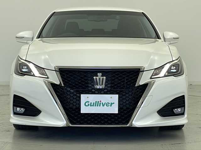 トヨタ クラウン アスリート S-T 宮城県 2015(平27)年 8万km ホワイトパールクリスタルシャイン 禁煙車/純正ナビ/クルーズコントロール/前席パワーシート/ビルトインETC/ドライブレコーダー（FR）/LEDヘッドライト/LEDフォグランプ/ステアリングスイッチ/ステアリングスイッチ/プッシュスタート/スマートキー/純正18インチアルミホイール/純正フロアマット