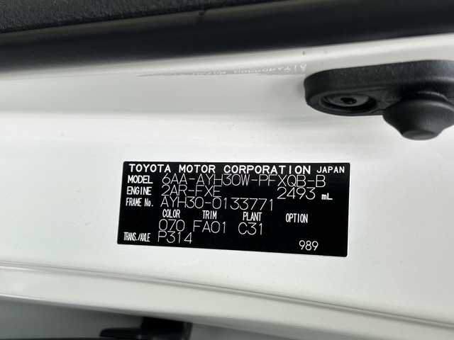 トヨタ アルファードハイブリット G Fパッケージ 広島県 2021(令3)年 4万km ホワイトパールクリスタルシャイン 禁煙/トヨタセーフティセンス/・プリクラッシュセーフティ/・LDA/・オートマチックハイビーム/・レーダークルーズコントロール/・先行車発進お知らせ/クリアランスソナー/BSM/RCTA/デジタルインナーミラー/JBLプレミアムサウンド/メーカーナビ/・フルセグ/CD/DVD/Bluetooth/パノラミックビューモニター/ステアリングヒーター/ステアリングスイッチ/シートヒーター/ベンチレーション/パワーシート/シートメモリー/電動パーキングブレーキ/ブレーキホールド/3眼LEDヘッドライト/フォグランプ/電動格納ウィンカーミラー/AC1500W電源/前後ドライブレコーダー（DC-DR652）/ETC2.0/純正フロアマット/W+サイド+カーテンエアバック