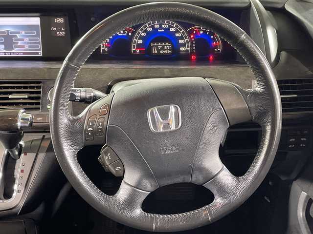 ホンダ エリシオン G Aero HDDナビ SP 福岡県 2009(平21)年 16.5万km プレミアムホワイトパール 左側パワースライドドア不良/純正HDDナビ/（ワンセグTV/CD/AM/FM）/バックモニター/フリップダウンモニター/ETC/HIDヘッドライト
