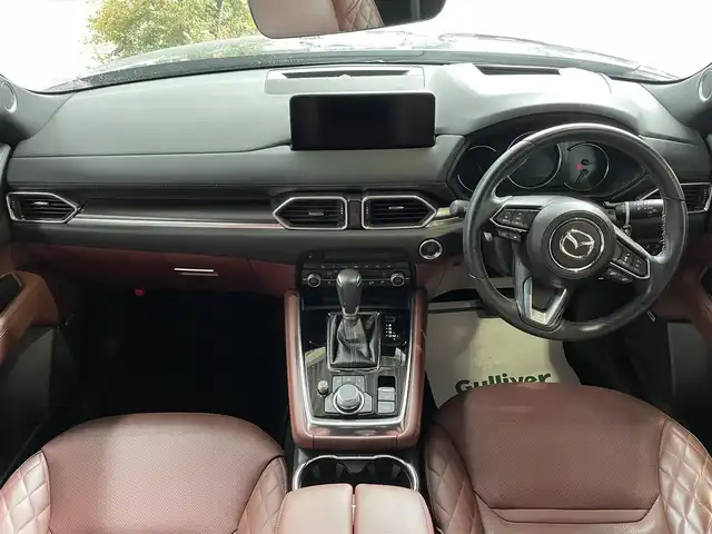 マツダ ＣＸ－８ XD エクスクルーシブモード 千葉県 2021(令3)年 3.9万km チタニウムフラッシュマイカ レザーシート/360°カメラ/BOSEプレミアムサウンド/純正マツダコネクトナビ/・Bluetooth/フルセグTV/前席パワーシート/1列目2列目シートヒーター/前席シートベンチレーション/パワーバックドア/レーンキープアシスト/アダプティブクルーズコントロール/ブラインドスポットモニター/スマートキー/前後コーナーセンサー/ヘッドアップディスプレイ/パドルシフト/純正19インチアルミホイール/置くだけ充電/純正アダプティブLEDヘッドライト/フォグランプ/本革巻ステアリング/社外ETC2.0/ドアバイザー/サイド＆カーテンエアバッグ/新車保証書＆取扱説明書