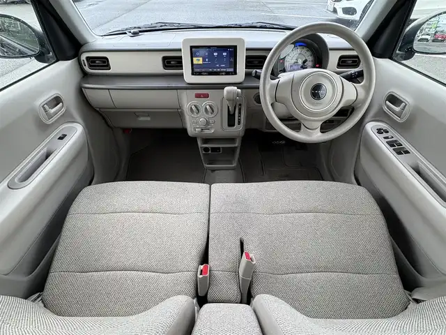 スズキ ラパン L 大分県 2017(平29)年 7.3万km アーバンブラウンパールメタリック ・ナビ(CD/DVD/SD/BT)/・ワンセグテレビ/・衝突被害軽減ブレーキ/・ETC/・ドライブレコーダー/・運転席シートヒーター/・スマートキー/・プッシュスタート/・フロアマット/・ドアバイザー/・電格ミラー/・アイドリングストップ