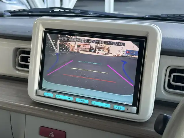スズキ ラパン S 静岡県 2016(平28)年 8.8万km フレンチミントパールメタリック ディーラー純正ナビ/BT/CD/DVD/USB/SDミュージック/フルセグTV/ETC/スマートーキー/バックカメラ/純正フロアマット/シートヒーターD席/AC/プッシュスタート