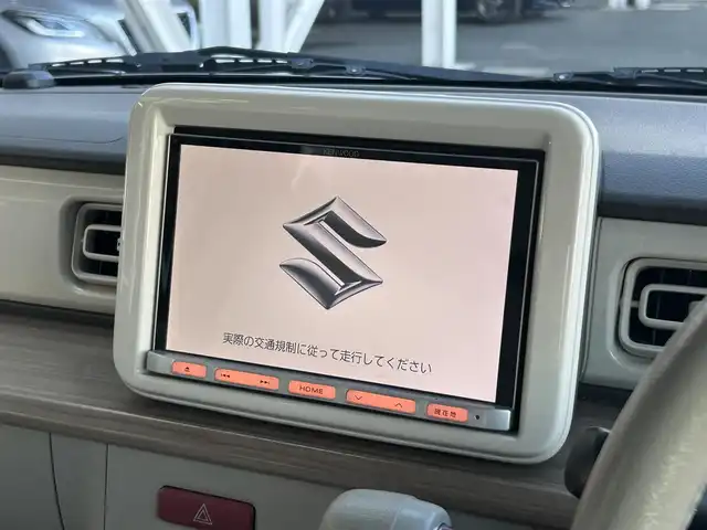 スズキ ラパン S 静岡県 2016(平28)年 8.8万km フレンチミントパールメタリック ディーラー純正ナビ/BT/CD/DVD/USB/SDミュージック/フルセグTV/ETC/スマートーキー/バックカメラ/純正フロアマット/シートヒーターD席/AC/プッシュスタート