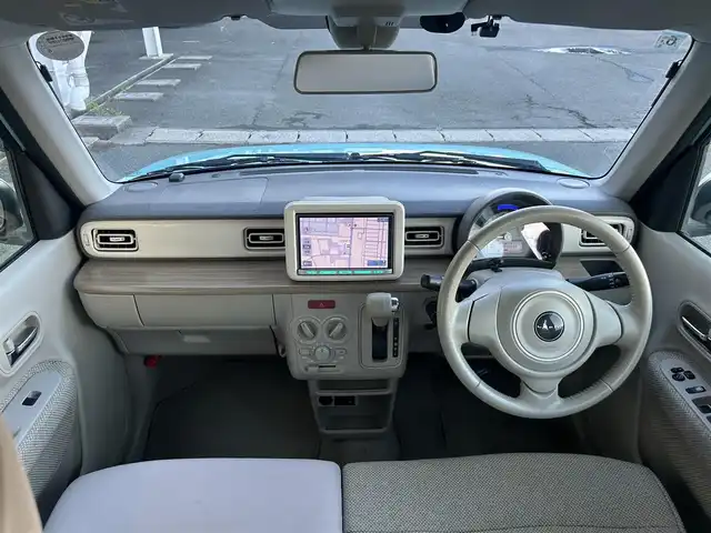 スズキ ラパン S 静岡県 2016(平28)年 8.8万km フレンチミントパールメタリック ディーラー純正ナビ/BT/CD/DVD/USB/SDミュージック/フルセグTV/ETC/スマートーキー/バックカメラ/純正フロアマット/シートヒーターD席/AC/プッシュスタート