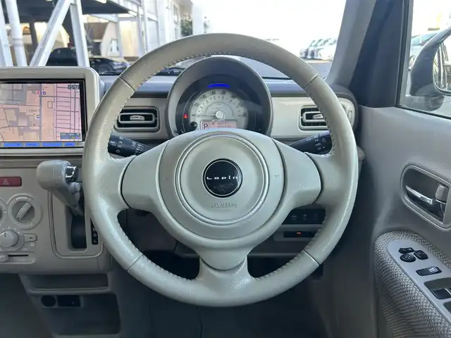 スズキ ラパン S 静岡県 2016(平28)年 8.8万km フレンチミントパールメタリック ディーラー純正ナビ/BT/CD/DVD/USB/SDミュージック/フルセグTV/ETC/スマートーキー/バックカメラ/純正フロアマット/シートヒーターD席/AC/プッシュスタート