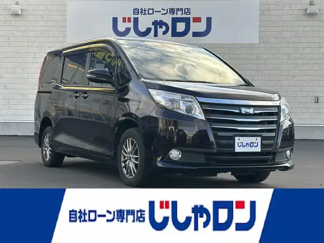 トヨタ ノア X 道北・旭川 2014(平26)年 11.2万km ボルドーマイカメタリック (株)IDOMが運営する【じしゃロン旭川店】の自社ローン専用車両になります。こちらは現金またはオートローンご利用時の価格です。自社ローンご希望の方は別途その旨お申付け下さい・/　/・社外CDオーディオ/・ETC/・ドライブレコーダー/・片側パワースライドドア/・電動格納ウィンカーミラー/・リモコンキー1個/・フォグランプ/・積込スタッドレス 社外AW195/65R15/・取扱説明書
